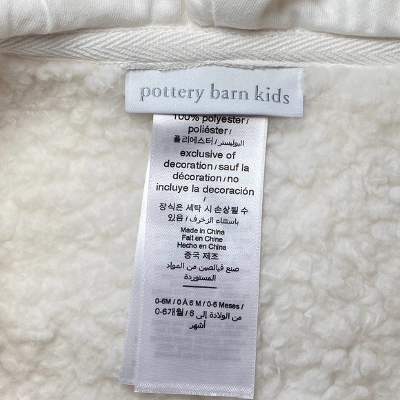 NWT Pottery Barn Kids PBK Infant Reindeer Holiday Costume (0-6Months) - Picture 4 of 6